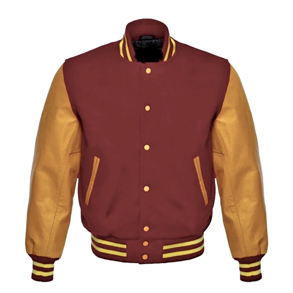 University Sports Apparel (USA) Varsity Maroon Gold Baseball